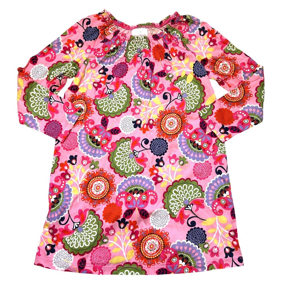 Hanna Andersson 100% Cotton Floral Dress 120